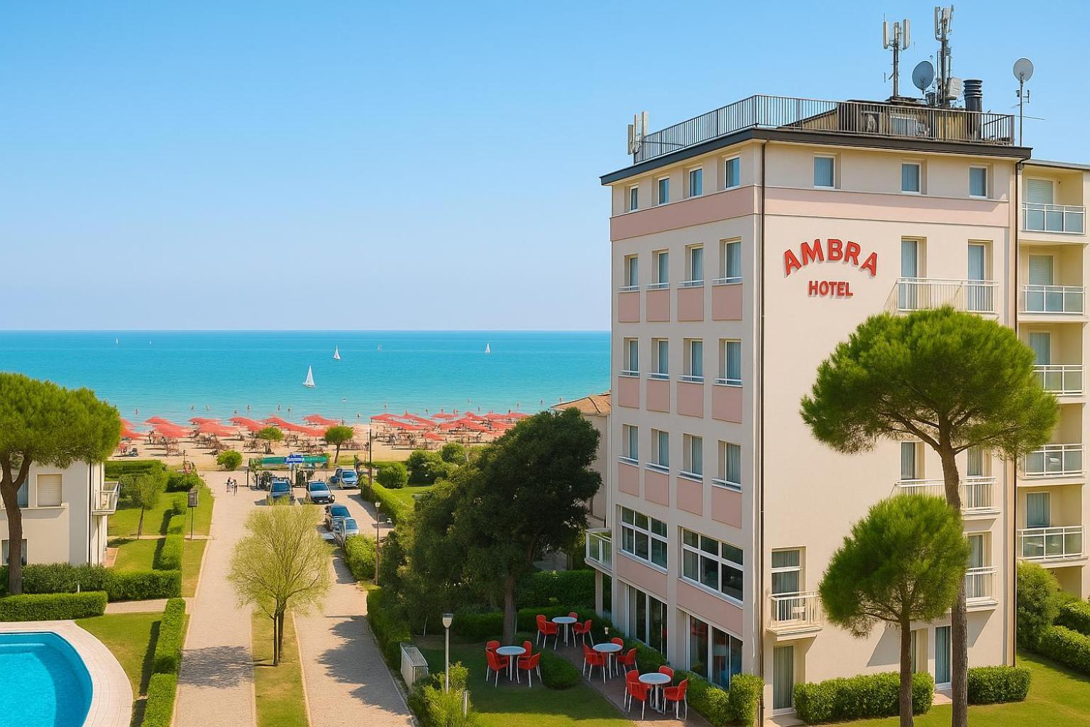Hotel Ambra Milano Marittima Kültér fotó